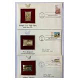 Golden Replicas of United States Stamps
