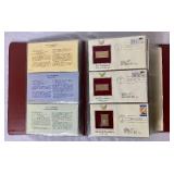 Golden Replicas of United States Stamps