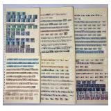 US Stamp Album Scott #904- #1756