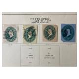 United States Envelopes from 1864 -1976, Prestamped/Prepaid Envelopes, Postcards, Airmail and more