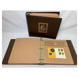 Two International Collection of First Day Covers of the Month Albums