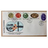 Two International Collection of First Day Covers of the Month Albums