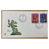 Two International Collection of First Day Covers of the Month Albums