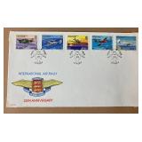 Two International Collection of First Day Covers of the Month Albums