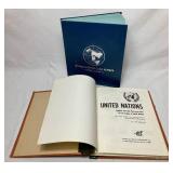 United Nations Flag Stamps First Day of Issue Covers 1980 Series and Stamps of the United Nations Album