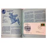 United Nations Flag Stamps First Day of Issue Covers 1980 Series and Stamps of the United Nations Album