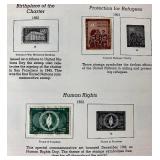 United Nations Flag Stamps First Day of Issue Covers 1980 Series and Stamps of the United Nations Album