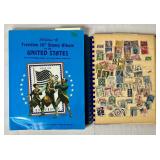 Freedom III Stamp Album for the United States and Album with United States Stamps from 1870