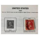 Freedom III Stamp Album for the United States and Album with United States Stamps from 1870