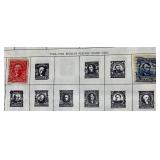 The Regent World Stamp Album with Stamps starting in 1887 and newer