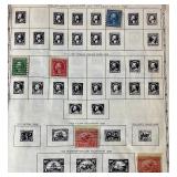 The Regent World Stamp Album with Stamps starting in 1887 and newer