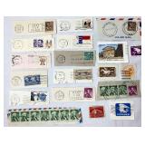 United States Postmarks and Cancelled Stamps - Various Years