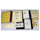 Stamps of Germany - Schaubek Album Deutsche Republik and 3 Small Binders