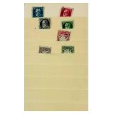 Stamps of Germany - Schaubek Album Deutsche Republik and 3 Small Binders