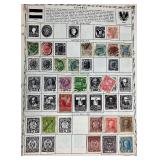 Collection of Stamps from Austria - dating back to 1850