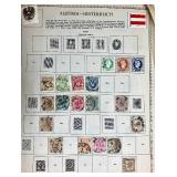 Collection of Stamps from Austria - dating back to 1850