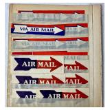 Vintage Mailing Labels - Airmail, Special Delivery, Handle with Care, Insurance and More