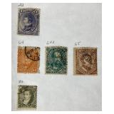 Assortment of Stamps from Argentina dating back to early 1900