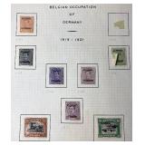 Large Selection of Stamps from Belgium from 1902- 1980