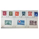 Globus Stamp Co Canada No 1 Stamp Sheets - 90+- Stamps dating back to 1870