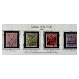 Historical Album of Postage Stamps from the Netherlands plus Album of Stamps from the Netherlands & Dutch Indies