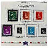 Historical Album of Postage Stamps from the Netherlands plus Album of Stamps from the Netherlands & Dutch Indies