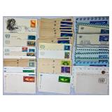 Large Lot of United Nations Stamps, Postcards, Airmail, First Day Issue Cards