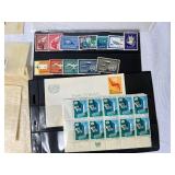Large Lot of United Nations Stamps, Postcards, Airmail, First Day Issue Cards