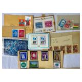 Large Lot of United Nations Stamps, Postcards, Airmail, First Day Issue Cards