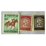 Grouping of Algeria and Afghanistan Stamps