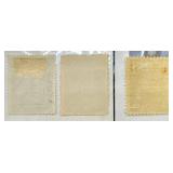 Stamps from Newfoundland dating back to 1890