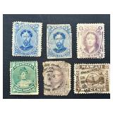 Stamps from Hawaii/Hawaiian Islands dating back to 1860