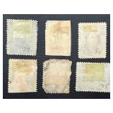 Stamps from Hawaii/Hawaiian Islands dating back to 1860