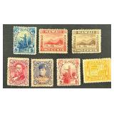 Stamps from Hawaii/Hawaiian Islands dating back to 1860
