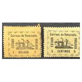 Venezuela Guyana 1903 Stamps - set of 5