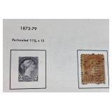 Stamp Album of Canada and Provinces dating back to 1879