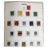 Stamp Album of Canada and Provinces dating back to 1879