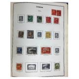 Stamp Album of Canada and Provinces dating back to 1879