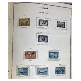 Stamp Album of Canada and Provinces dating back to 1879