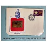 Royal International Gold Collection - International Postal Collectors League First Day Covers and Kings & Queens of England Album