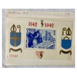 Large Selection of Stamps from Belgium dating back to 1860