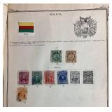Stamps of Bahamas and Bolivia