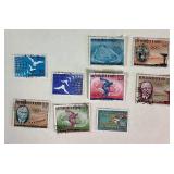 Postage Stamps from Haiti Dating back to 1904 and Honduras dating back 1890