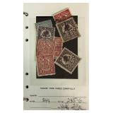 Postage Stamps from Haiti Dating back to 1904 and Honduras dating back 1890