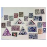 Selection of Postage Stamps from Malta, Monaco and Morocco