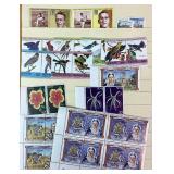 Selection of Stamps from Ifni,  Montenegro, Nevis, Nigeria, Nicaragua