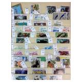 Selection of Stamps from Ifni,  Montenegro, Nevis, Nigeria, Nicaragua