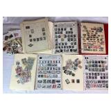 Collection of stamps from Pakistan, Paraguay and Peru dating back to 1860