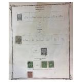 Collection of stamps from Pakistan, Paraguay and Peru dating back to 1860