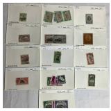 Postage Stamps from Libya, Liberia , Liechtenstein and Luxembourg